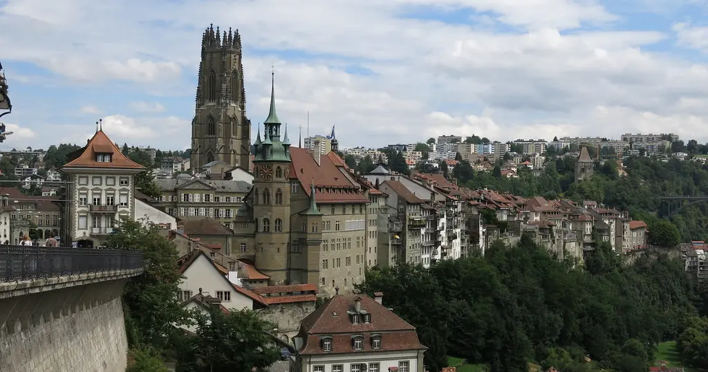 Plan cul Fribourg